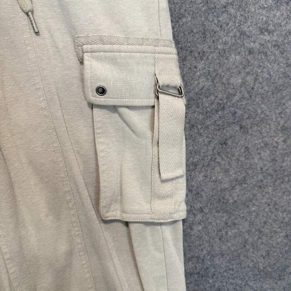 Free People Semi Charmed Cargo Jogger Pants Womens Small Military Relaxed High - Picture 6 of 14